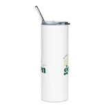 girls green Tumbler | 20oz Stainless Steel Travel Cup