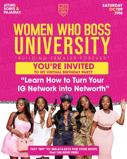 Women Who Boss University | Open Enrollment
