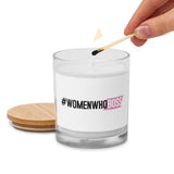 WWB Glass jar candle