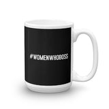 #WOMENWHOBOSS COFFEE MUG